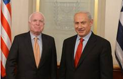 netanyahu mccain