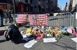 boston marathon memorial site