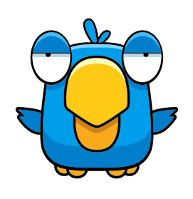 cartoon bird