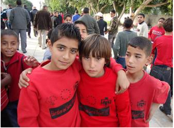 jewplexed israel palestinian kids peace soccer