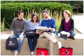 Image of Indiana University students
