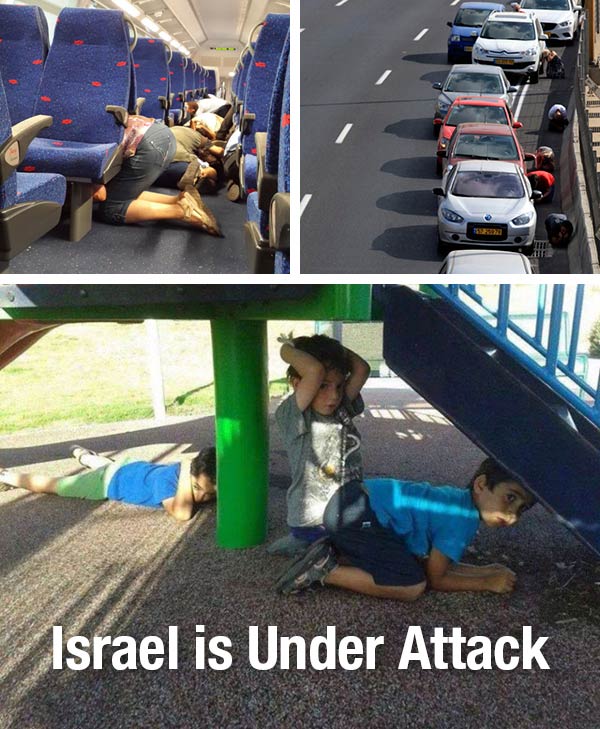 Israel is under rocket attack again.