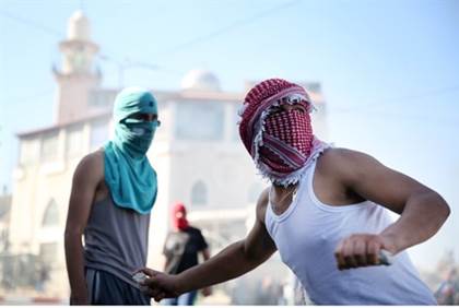 arab riots break out in jerusalem in response