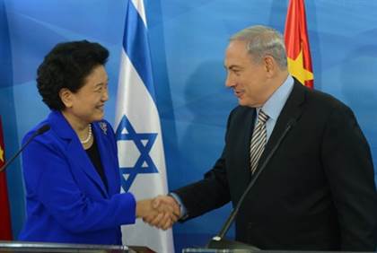 ISRAEL AND CHINA AGREEMENTS