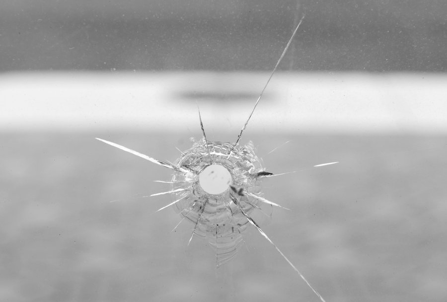 bullet hole