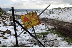 golan tourists must watch out for mine fields