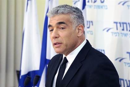 Lapid: I Could Support Legalizing Marijuana Lapid: I Could Support Legalizing Marijuana