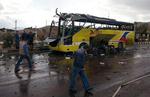 bus explosion