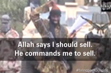nigerian girls kidnapped to be sold for alllah