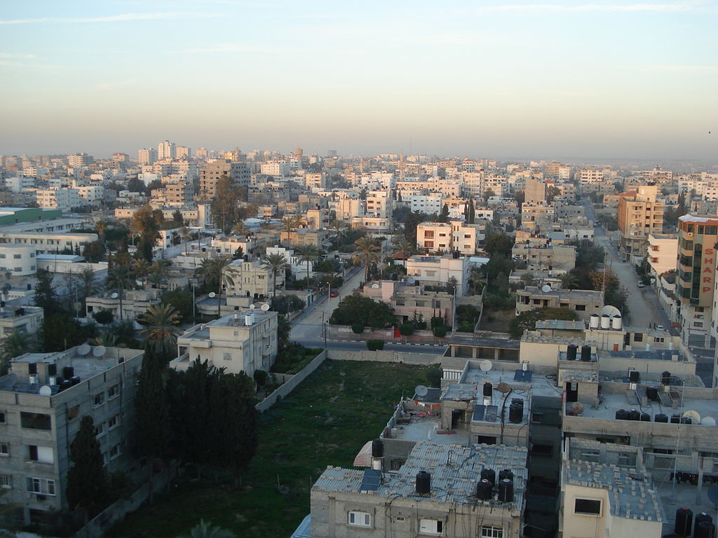 gaza skyline